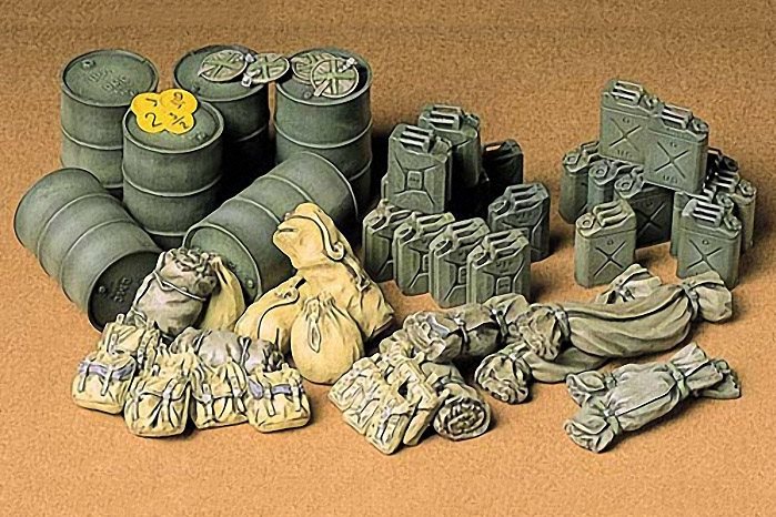 Tamiya Allied Vehicles Plastic Model Accessory Set, For 1/35 Scale