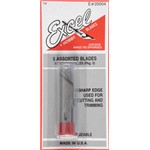 Excel Hobby Blades Corp. Assorted Blades #2 Knife (5)