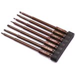 Hex Tip Set w/1/4  Adapter (7pcs)