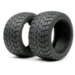 Tarmac Buster Tire, M Compound, 170X80mm, (2Pcs), Baja 5B