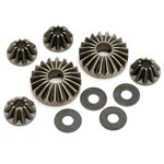 Hard Differential Gear Set, Trophy (Opt)