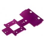 Gear Box Under Plate, 2.5Mm, Purple, E-Savage