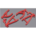 Rear Upper/Lower A- Arms, For Traxxas 1/16 E-Revo, Red