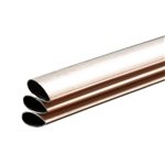 Aluminum Streamline: 5/8" Od X 0.016" Wall X 35" Long