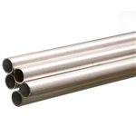 Round Aluminum Tube: 1/4" Od X 0.014" Wall X 36" Long