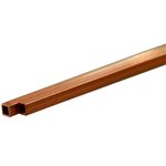 Square Copper Tube: 1/8" Od X 0.014" Wall X 12" Long