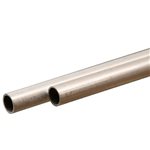 Round Aluminum Tube: 6Mm Od X 0.45Mm Wall X 300Mm Long