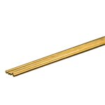 Round Brass Rod: 1/32" Od X 12" Long