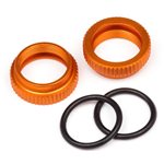 Orange Aluminum Shock Adjuster, For The Savage Xs (2Pcs)