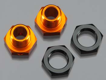 HPI Hex Wheel Adapters 5mm Org/Blk Trophy Buggy