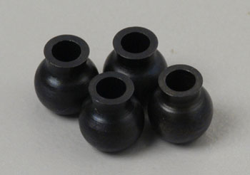 HPI Black Ball, 6.8X7.3X3mm, (4Pcs), Savage X/Xl