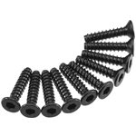 Hex Socket Tap Flat Head M2.5x12mm (10)