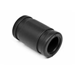HPI Black Silicone Exhaust Coupling, 15X25x40mm, Savage X