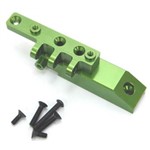 Heavy Duty Aluminum Front Servo Block / Upper Link Mount, Green,