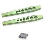 Aluminum Heavt Duty Lower Suspension Links, Green, For Axial Wra