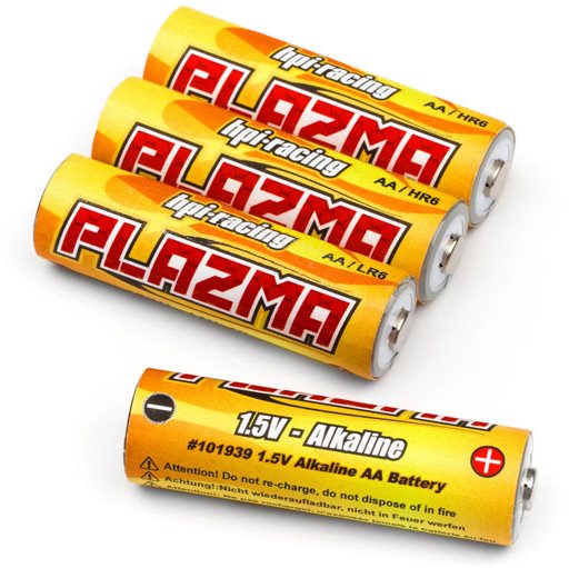 HPI Plazma 1.5V Alkaline Aa Battery (4Pcs)