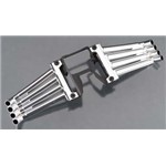 Header Pipes Satin Chrome