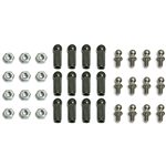 Rc10 Ballstud Set .20, Silver