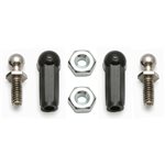 Rc10 Ballstud Set .30, Silver