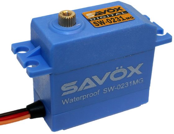 Savox Waterproof Standard Digital Servo 0.15Sec / 208Oz @ 6V