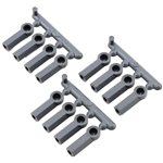 Super Duty Rod Ends (12) 3.5Mm - Dark Gray