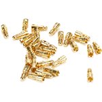 Gold Bullet Connector, Male, 3.5mm (30)