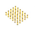 Gold Bullet Connector, Female, 3.5mm (30)